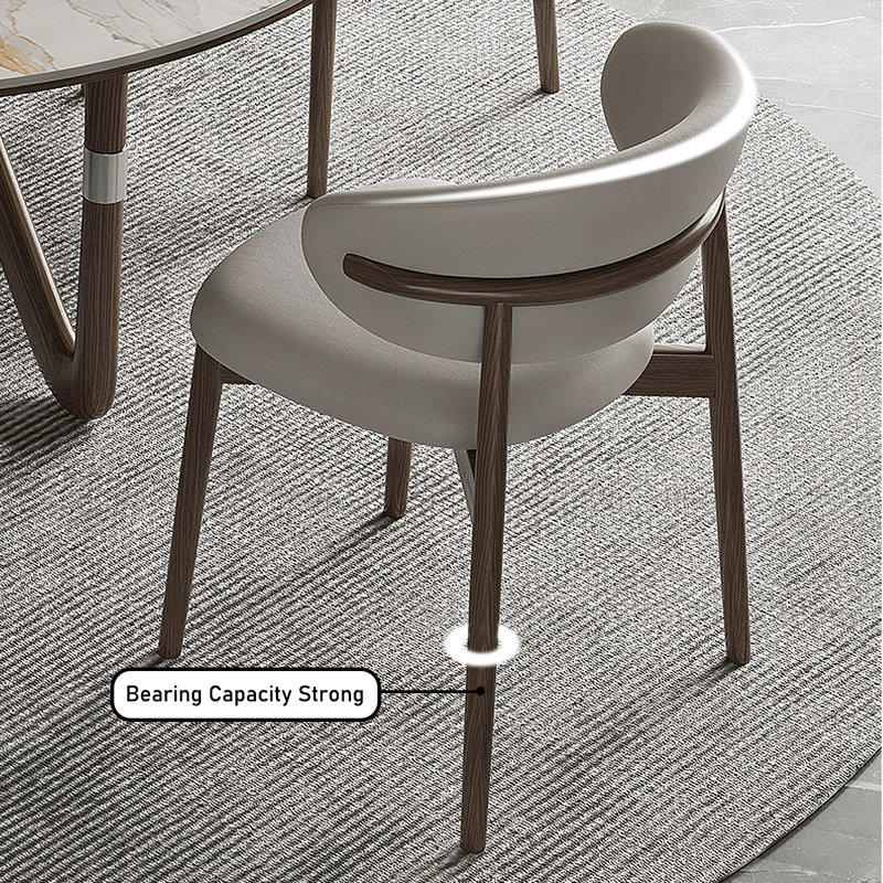 Corrigan Studio® Lovash UItra Leather King Louis Dining Chair Wayfair